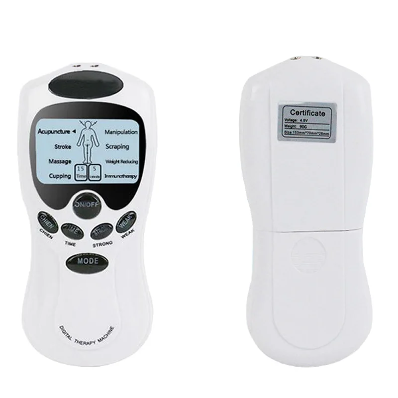 16x колодки двойной электрод розетка цифровой меридиан терапевтическая для мышц