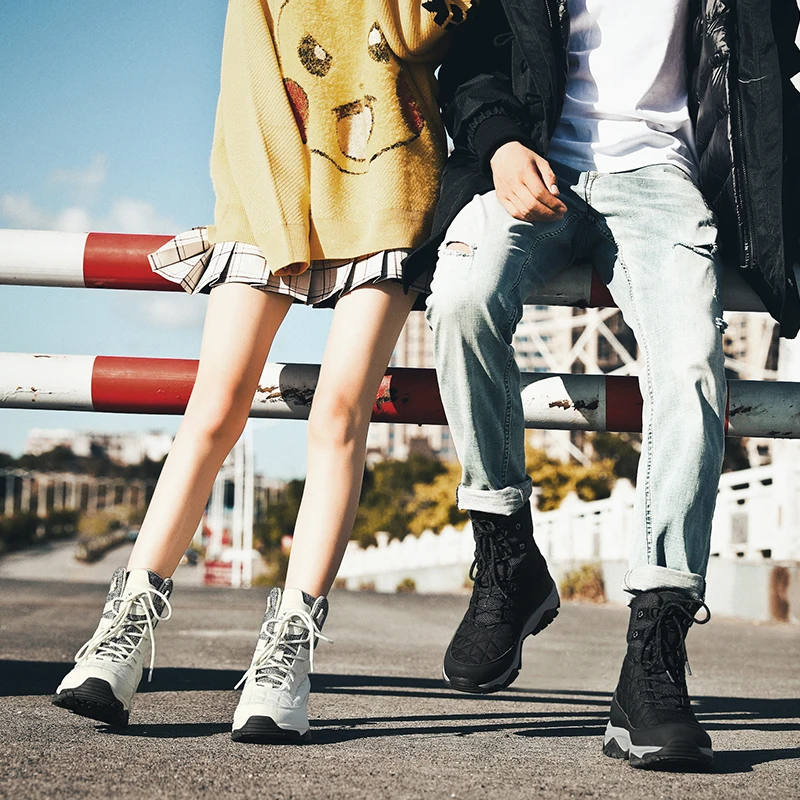 Новинка 2019 зимняя уличная спортивная обувь для мужчин нескользящая Мужская