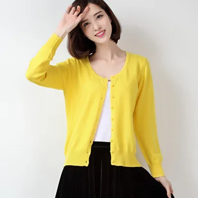 Женские пальто весенне-осенняя одежда шерстяные короткие вязаные куртки