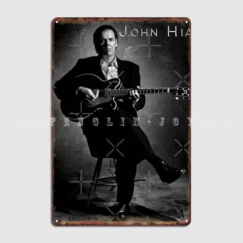 

John Hiatt Poster Metal Plaque Club Cave Pub Classic Wall Plaque Tin Sign Posters
