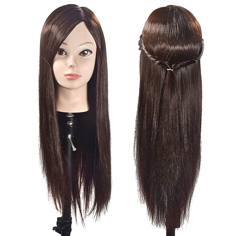 Женский манекен для тренировки головы 26 дюймов муляж парикмахерской кукла