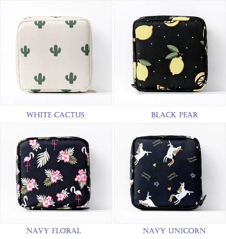 Прямая поставка нейлоновая женская гигиеническая сумка для салфеток держатель