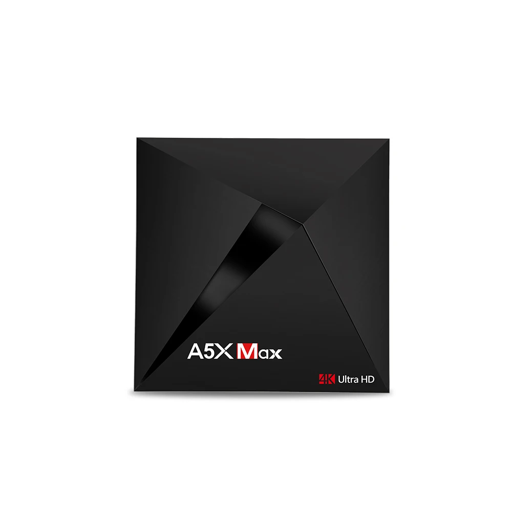 ТВ приставка A5X MAX Android 9 0 4 ГБ 32 RK3318 4K BT 1 USB 3 2 4G WiFi 100 м Lan Smart Media Player OTT TV BOX|ТВ-приставки