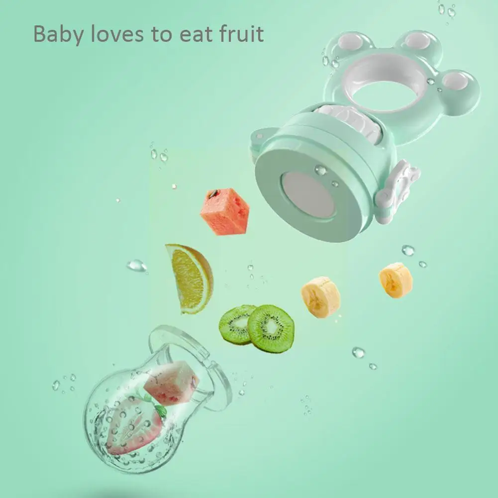 

Детский Прорезыватель для зубов, сумка для еды, овощей, соска-Кормушка, безопасные бутылки, силиконовая добавка для еды, соска N5b8