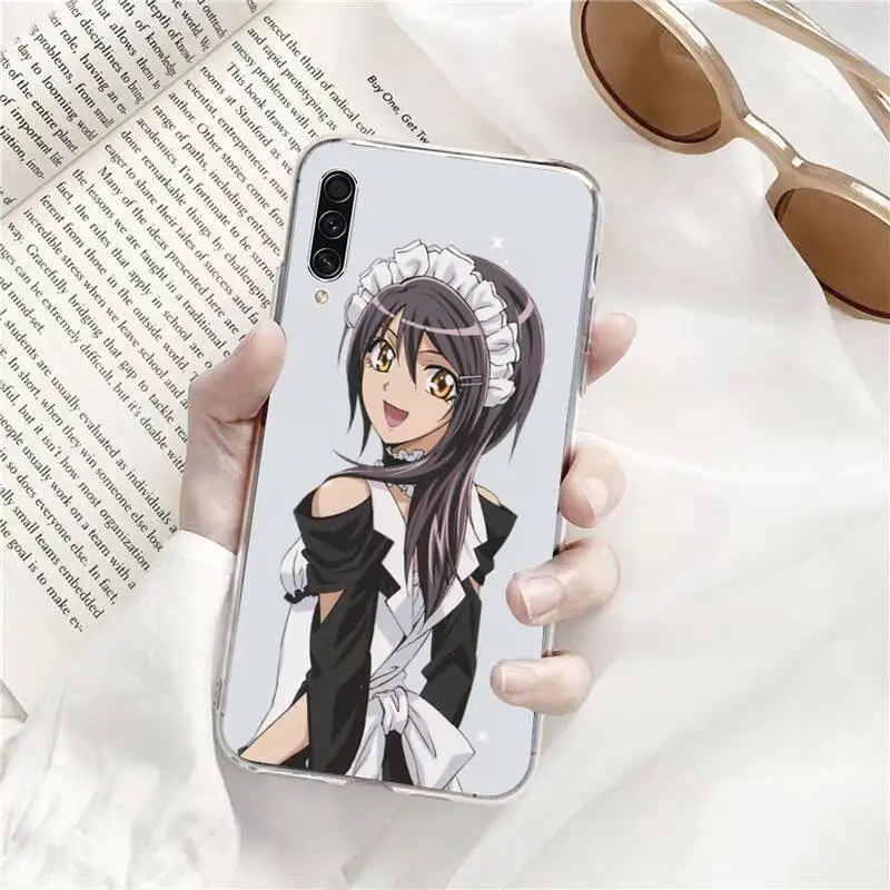 

Maid Sama Phone Case Transparent for Samsung s9 s10 s20 Huawei honor P20 P30 P40 xiaomi note mi 8 9 pro lite plus