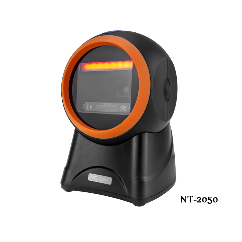 NETUM NT 2050 2D/QR Всенаправленный сканер штрихкодов Pdf417 и 2050s планшетный настольный