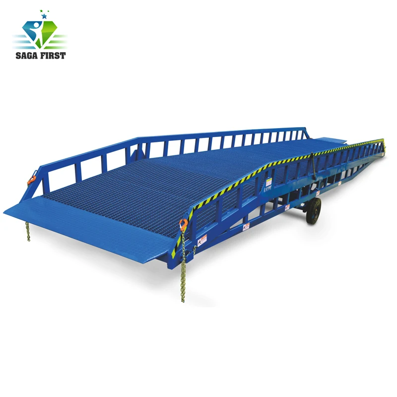 Склад грузовик загрузки Bay контейнерные пандусы Рабочая платформа |