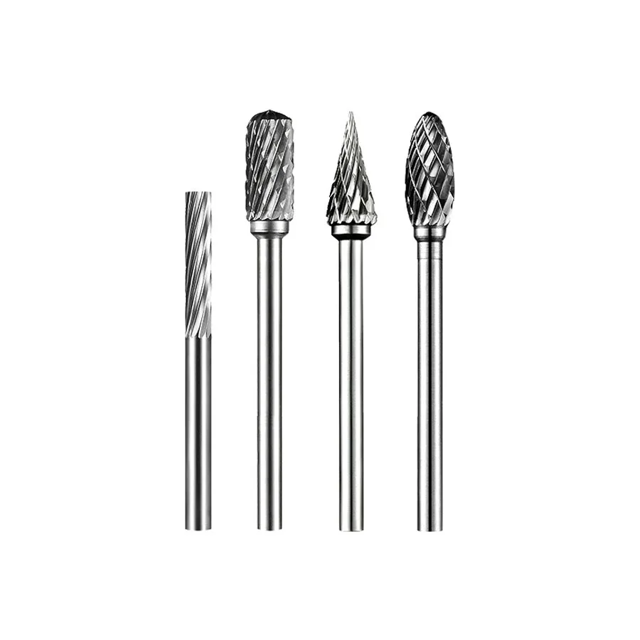 

Tungsten Steel Metal Grinding Head Carbide Rotary File 3mm 4mm 5mm 6mm Electric Small Drill Bit Engraving Milling Cutter 3mm Set