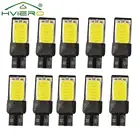 10X Белый Синий Красный авто Led 194 DC 12V COB Canbus без ошибок чтения ламп боковой маркер резервный парковочный сигнал багажник дальнего света
