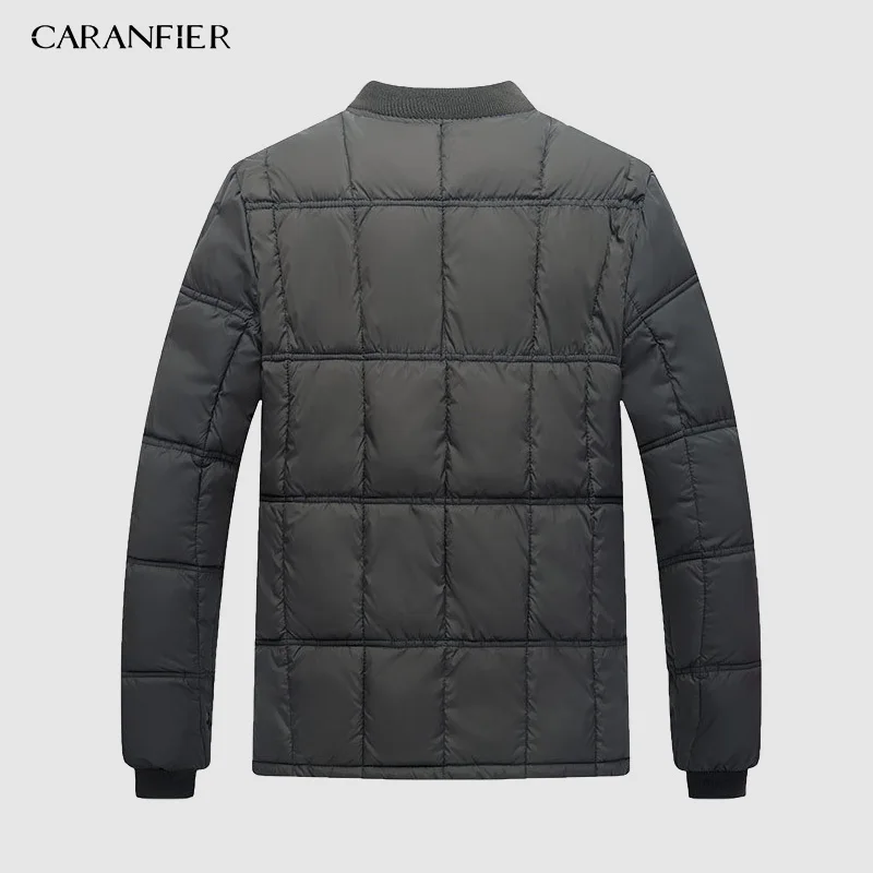 CARANFIER 3 шт. парки куртка с хлопковой подкладкой пальто зимние мужские