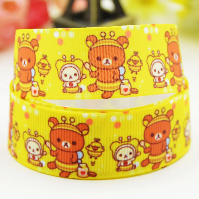 22 мм 25 38 75 Ruban Rilakkuma лента с принтом героев мультфильмов корсажная вечерние