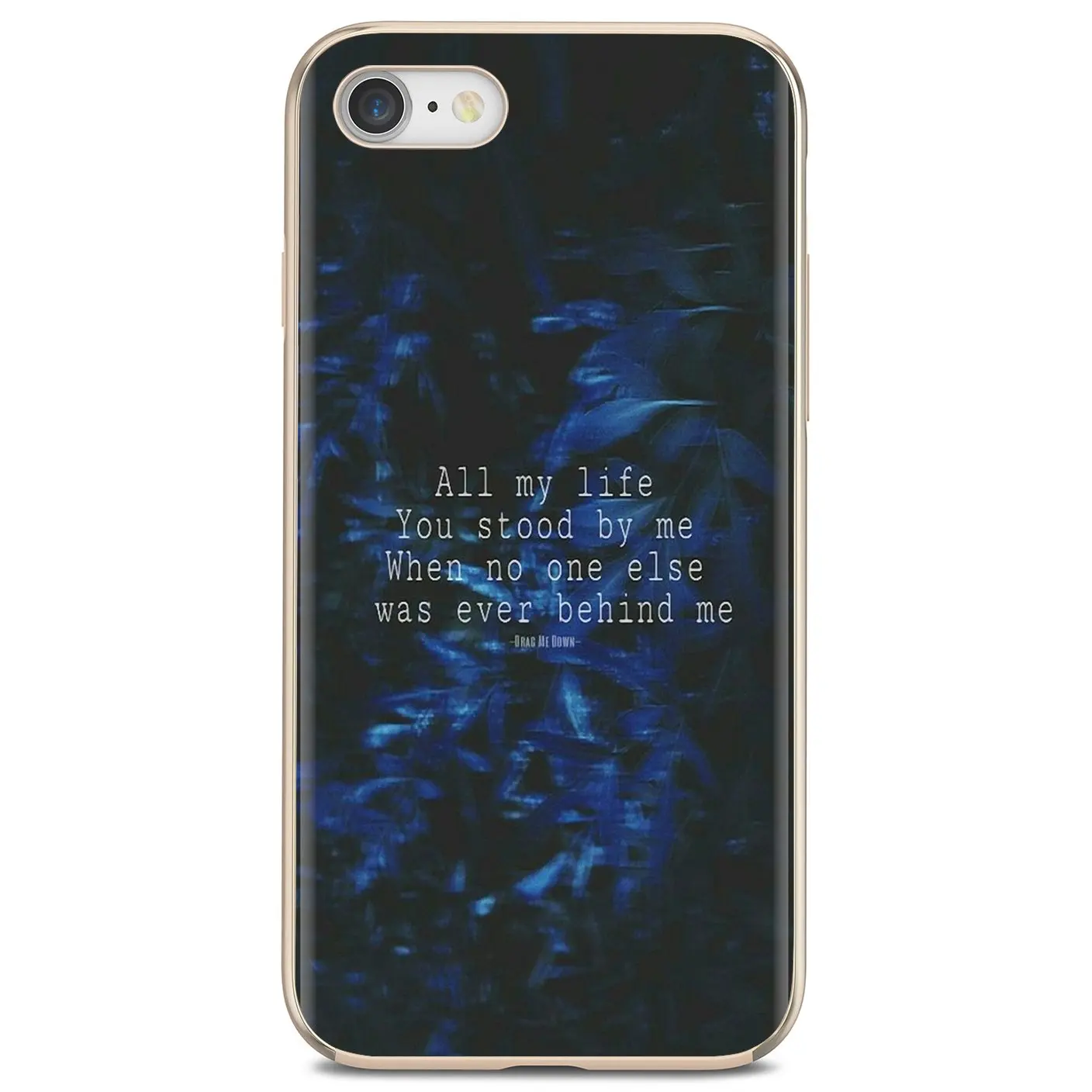 Мягкий силиконовый термополиуретановый чехол огнестойкие односторонние песни 1D