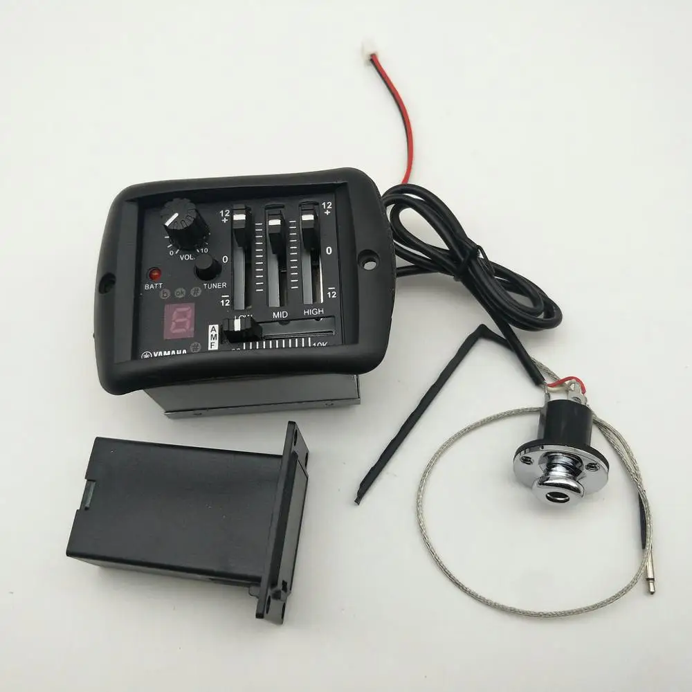 Адаптеры для акустической гитары EQ тюнер гитара звукосниматель аксессуары пьезо