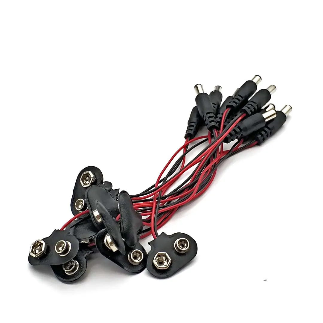 Зажимы для батарей 15 см 9 В соединительная Пряжка соединительный кабель типа I