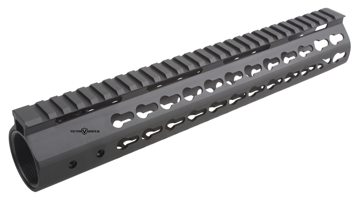 Векторная оптика AR10 308 тонкий KeyMod 12 ''дюймовый бесплатный поплавок Handguard Пикатинни Крепление скобка для прицела