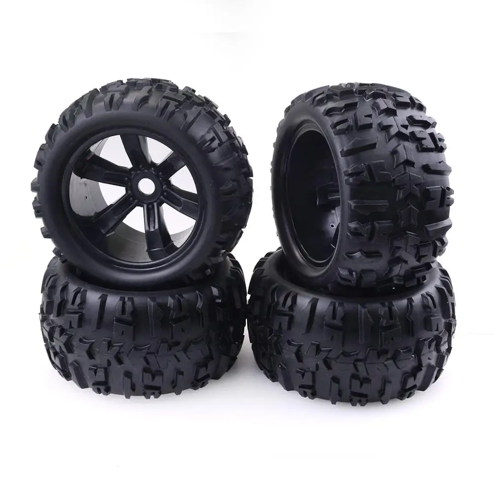 

17mm Hex Wheel 1/8 RC Car Off Road Monster Truck Wheels Tires 2PCS/4PCS for Redcat Hsp Kyosho Hobao Hongnor Team Losi GM DHK HPI