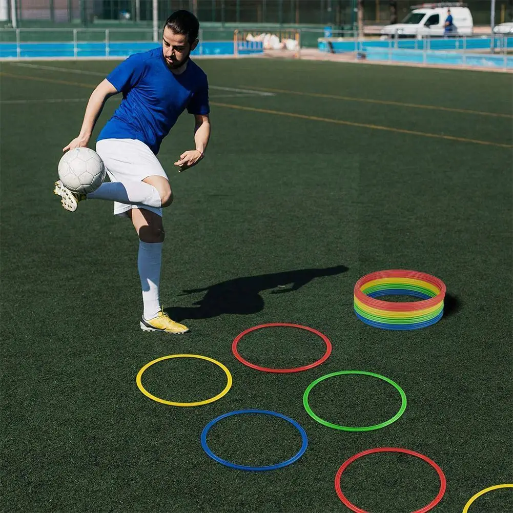 

Soccer Speed Training Ring Soccer Speed Agility Sport Equipment Gear Outdoor Soccer Training Rings Football Equipment H5Z4