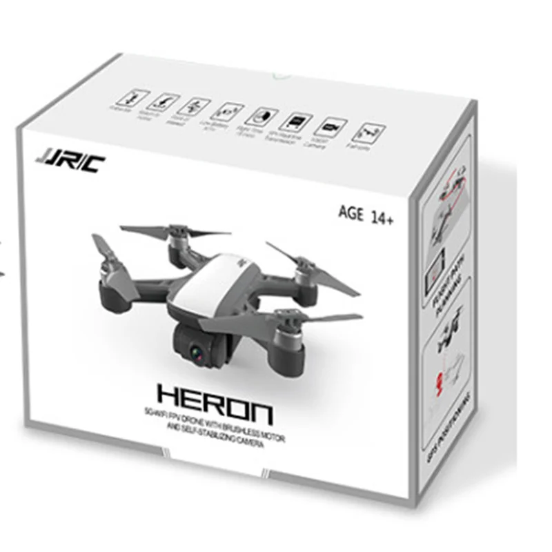 Квадрокоптер JJRC X9P Heron с GPS Wi Fi RC FPV гоночный Дрон Модель RTF HD камерой 4K оптическое