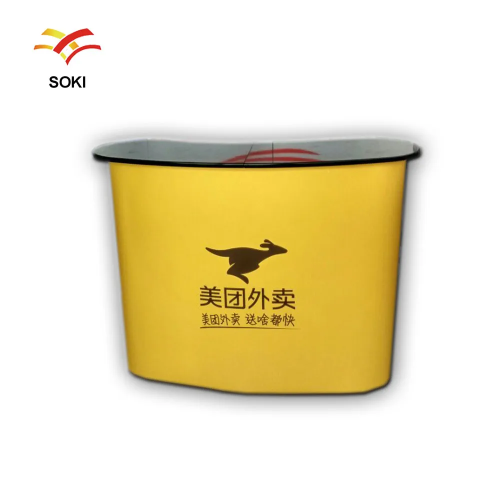 Рождественский супермаркет всплывающий счетчик рекламный стол Магнитный