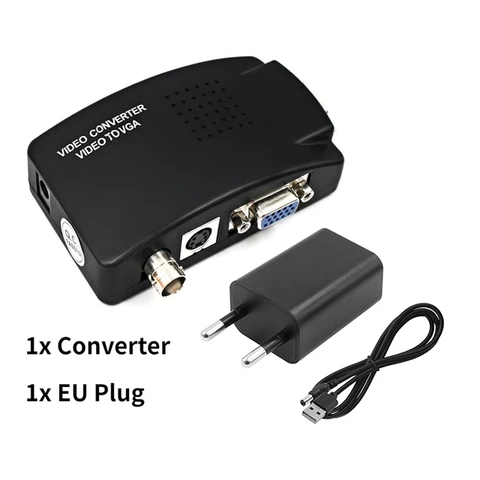 BNC конвертер BNC s-видео VGA в VGA HD 1080P видео конвертер адаптер для ПК Проектор Монитор