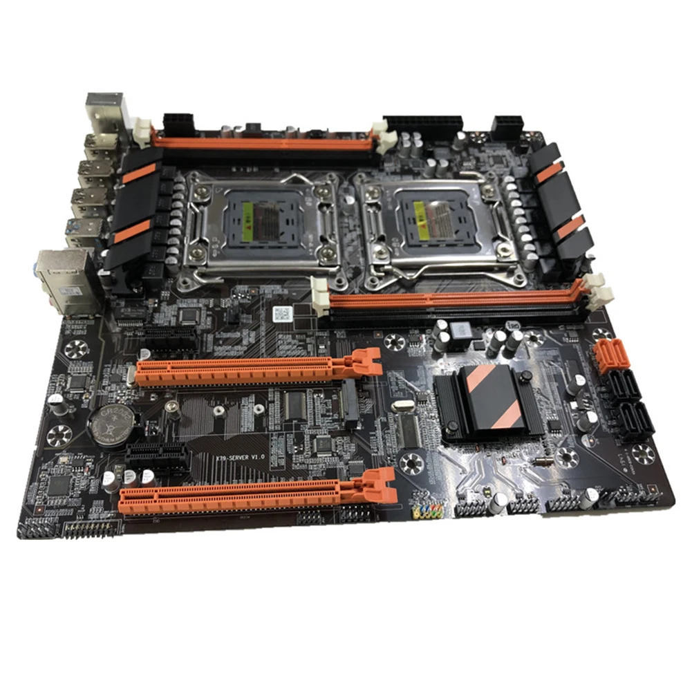 Preise X79 Dual CPU Desktop PC Motherboard LGA 2011 16 USB Ports DDR3 SATA PCIE X16 PUBG Gaming Mainboard Computer Zubehör