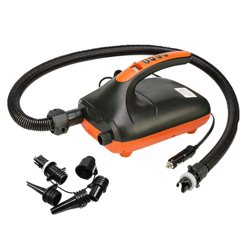 

Ruitx Electric Air Pump 20psi 12v Dc High Pressure Pump With Intelligent Dual Stage Auto-off Function For Inflatable Boat