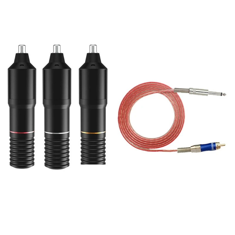 

Tattoo Pen Kit Professional Complete Rotary Tattoo Machine Kit with RCA Cord
