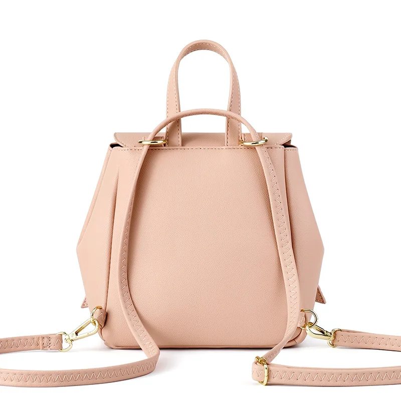 

TOBO 2021 New High Quality PU Backpack Women Shoulder Bags Multifunction Travel Backpack School Bags for Girls Bagpack Mochila