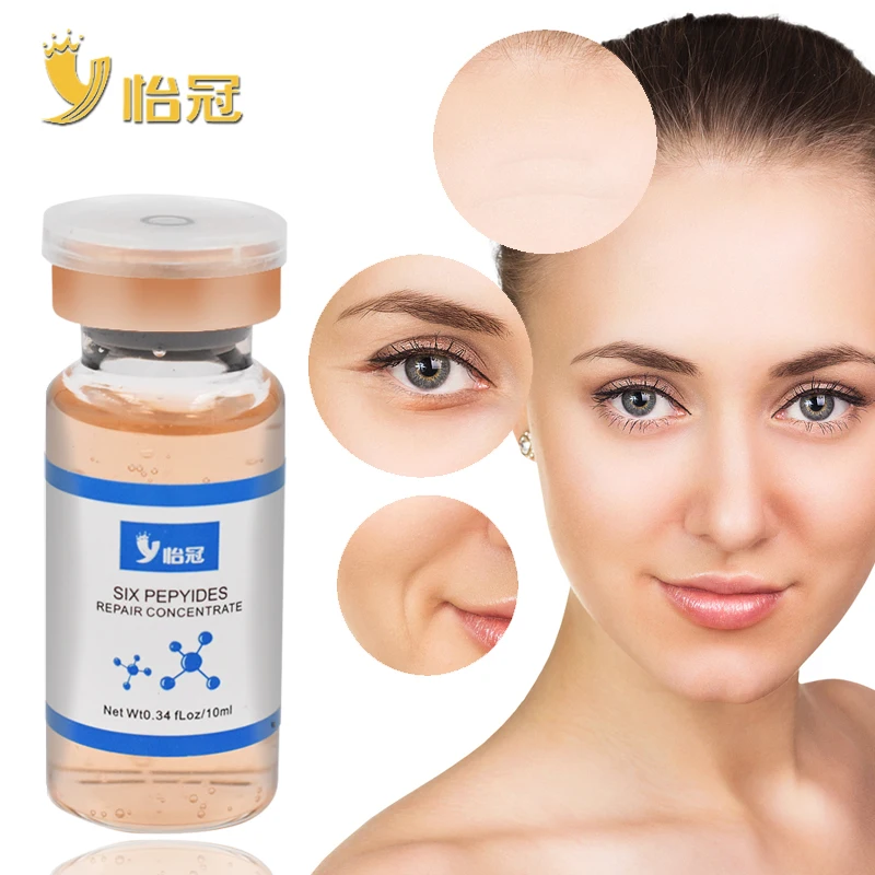 

YIGUAN SIX Peptide+aloe Vera+collagen Peptides Rejuvenation Anti Wrinkle Serum For The Face Skin Care Products Anti-aging Cream