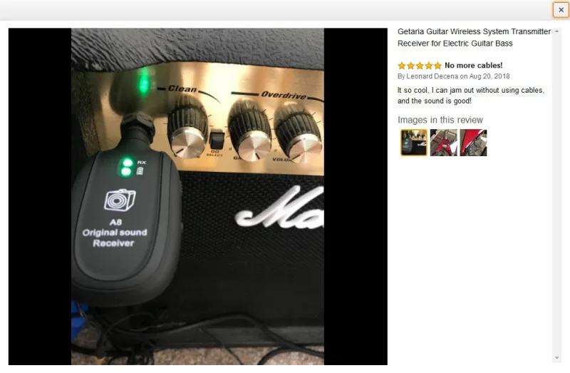 

Guitar Wireless Transmission System Electric Guitar Wireless Vibration Pickup Wireless Transceiver A8 Guitar Wireless Arrival