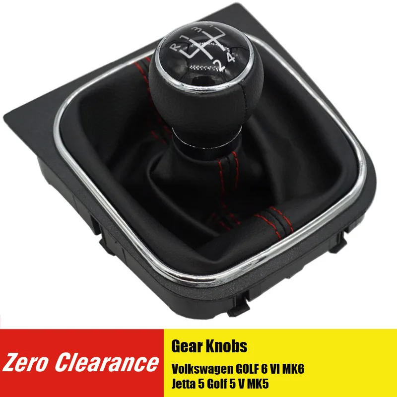 Совершенно новые ручки переключения передач автомобиля кожаная ручка с чехлом