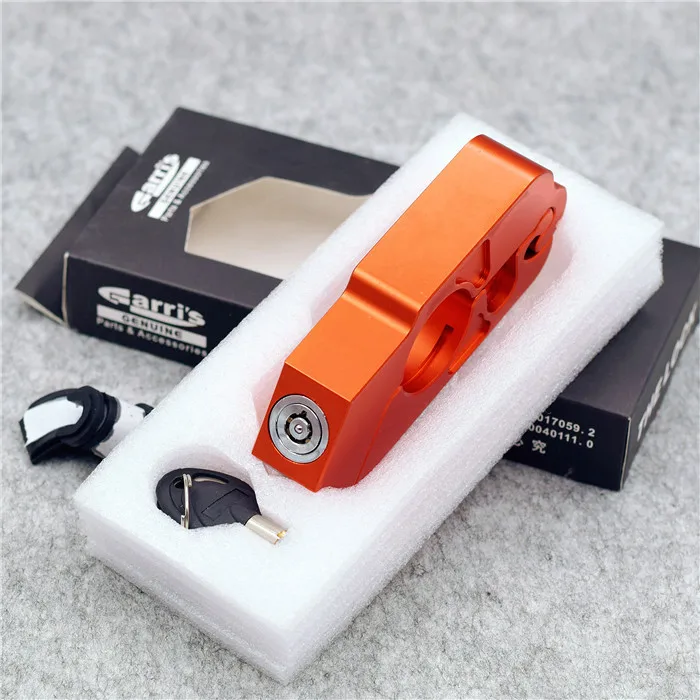 Замок на руль мотоцикла с ЧПУ рычаг тормоза рукоятка дроссельной заслонки замок