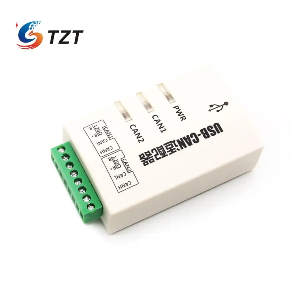 TZT USB для CAN конвертера адаптер двухканальный интерфейсная карта 2A|usb can|usb tousb to can |