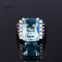 top sale multicolor topaz gemstone ring for women 925 sterling silver classic fine jewelry anniversary gift mothers day gifts