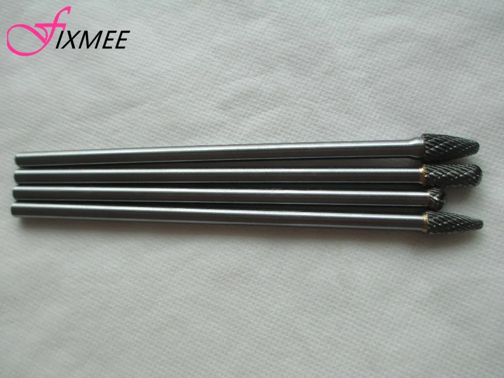 Лучшая цена роторный наконечник Fixmee хвостовик 1/4 дюйма длинный 6 дюймов двойной