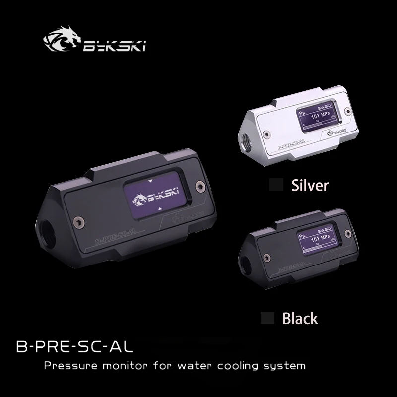 Bykski B PRE SC AL Давление датчик OLED цифровое Дисплей модуль в режиме реального времени