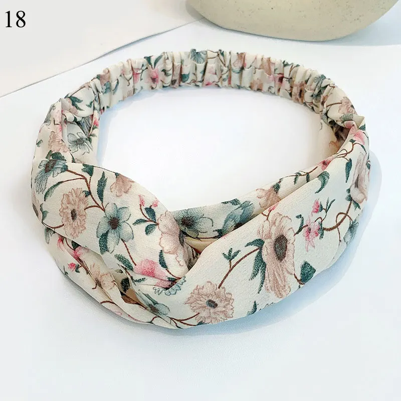 Head Wrap Floral Turban Women Girls Cross Knot Bow Chiffon Women Headband Elastic Hair Bands Hair Accessories Sport Hairband
Head Wrap Floral Turban Women Girls Cross Knot Bow Chiffon Women Headband Elastic Hair Bands Hair Accessories Sport Hairband
