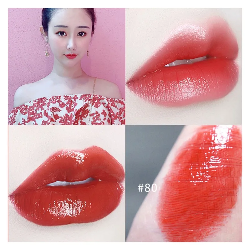 

Mosaic Texture Lipstick Long-lasting Moisturizing Waterproof Non-stick Cup Easy To Color Matte Lipstick