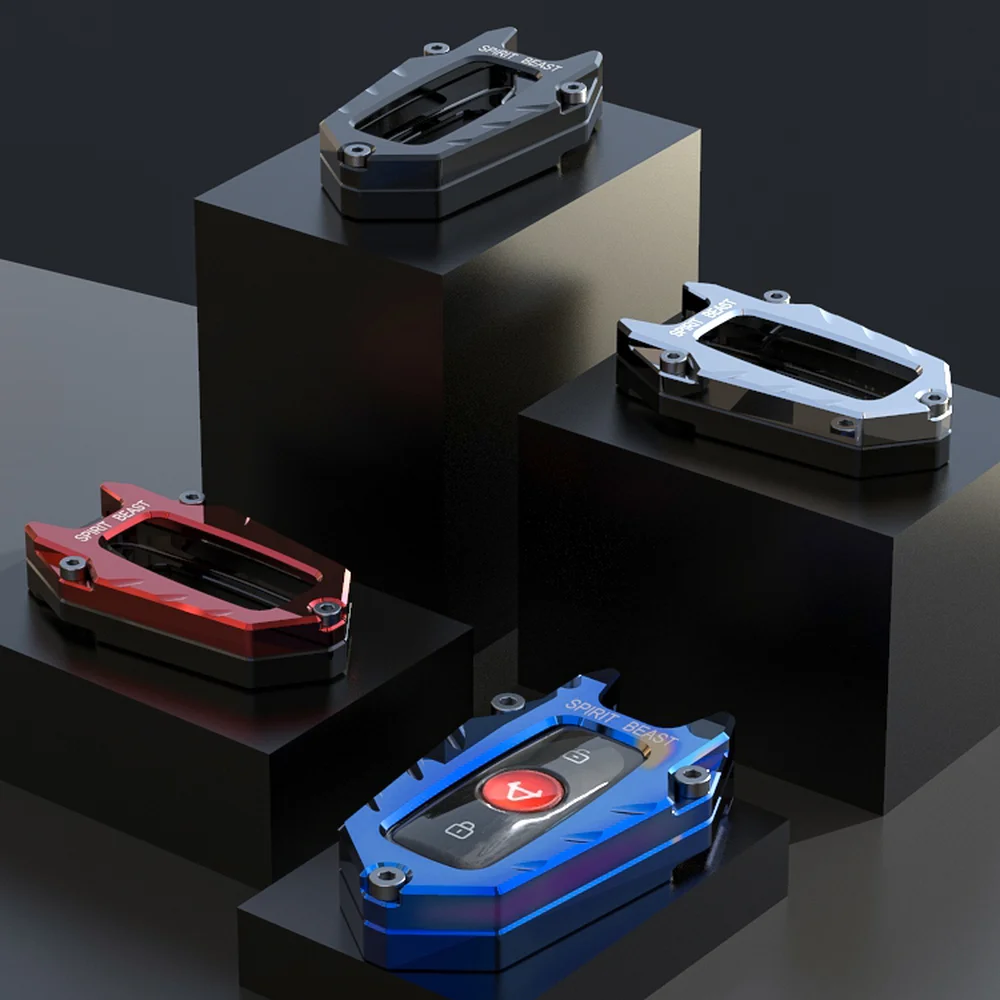 Чехол для ключа мотоцикла Spirit Beast чехол дистанционного управления автомобиля квадроцикла ТВ скутера Honda Suzuki