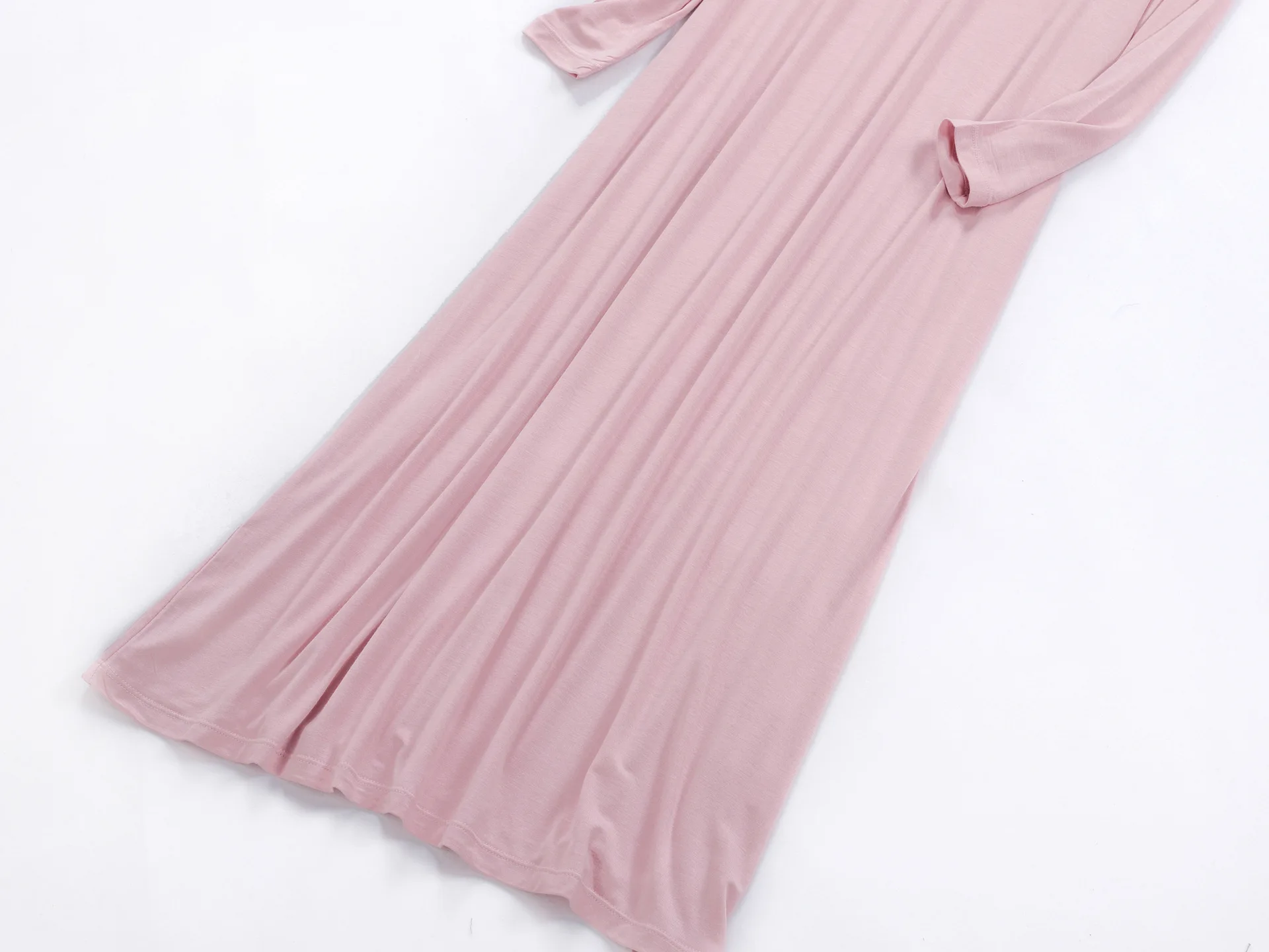 Neue Modale Baumwolle Nacht Kleid Frauen Langarm Frühling Herbst Nachtwäsche Lose Damen Homewear Nachthemden Nuisette Femme M-2XL – Detail 3