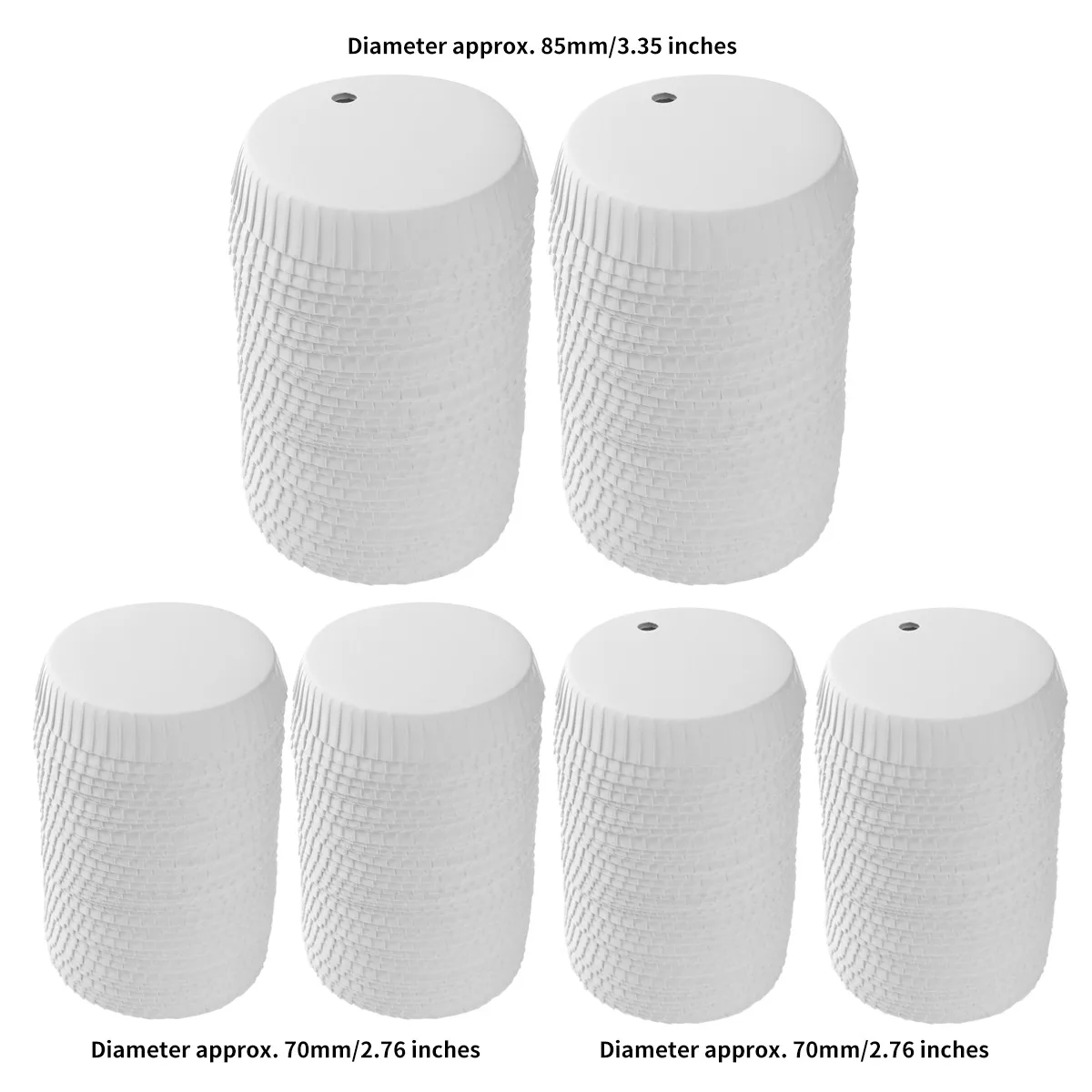 100 пылезащитные бумажные колпачки для стаканчиков одноразовые питья с защитой от
