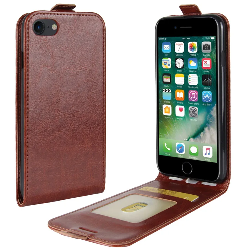 For iPhone SE 2020 Case Flip Case For iPhone 14 12 poro max 13 Pro 2022 14 Pro Vertical Wallet Leather Case For iPhone 6 7/8 x