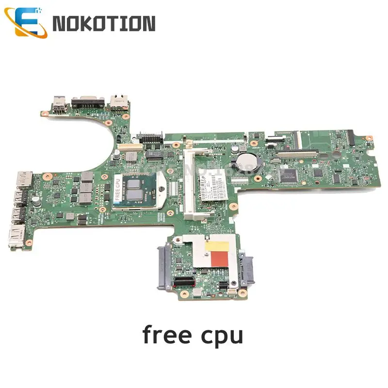 NOKOTION 613293-001 6050A2326601-MB-A02 for HP ProBook 6450B 6550B Laptop Motherboard HM57 GMA HD DDR3 free cpu