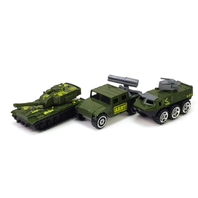 

Simulation alloy set mini fire military car SWAT alloy car model children's pocket toy creative decoration