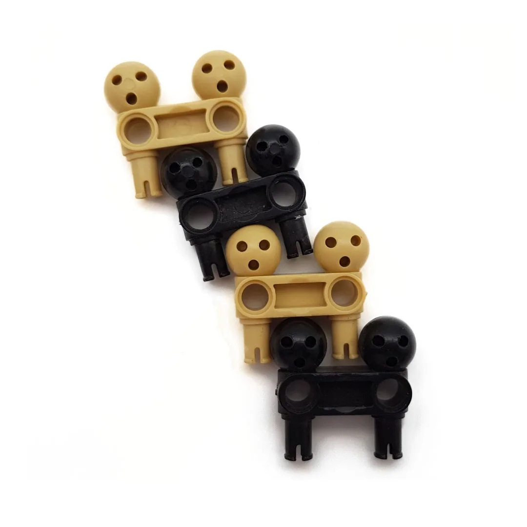 

100pcs/lot Kennie DIY MOC Building Blocks Compatible with Constraction part NO.90630 Beam 3M SnapBall d=10.2