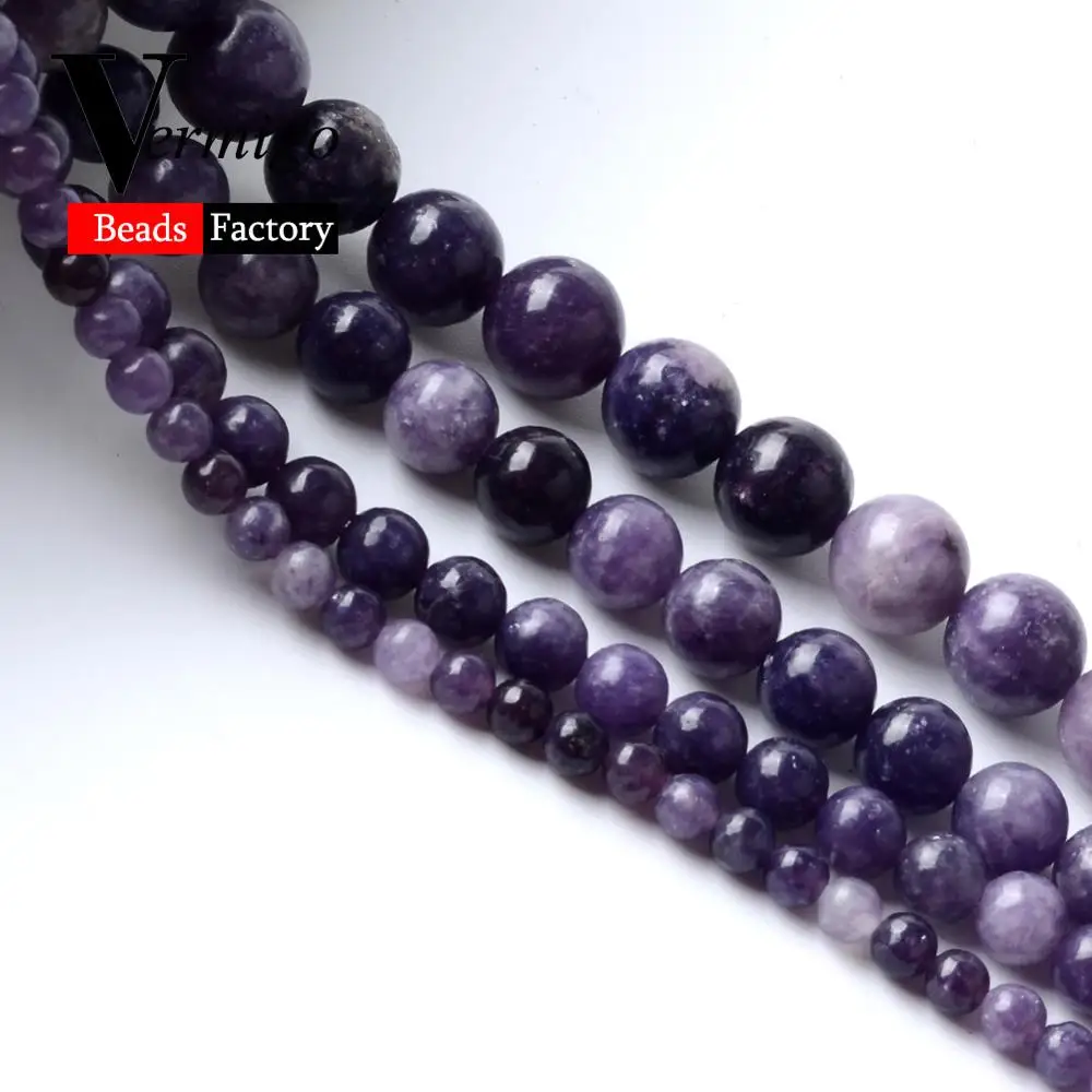 Зеркальные подстилки из слюды Lepidolite для изготовления ювелирных изделий 4 6 8 10 12 мм