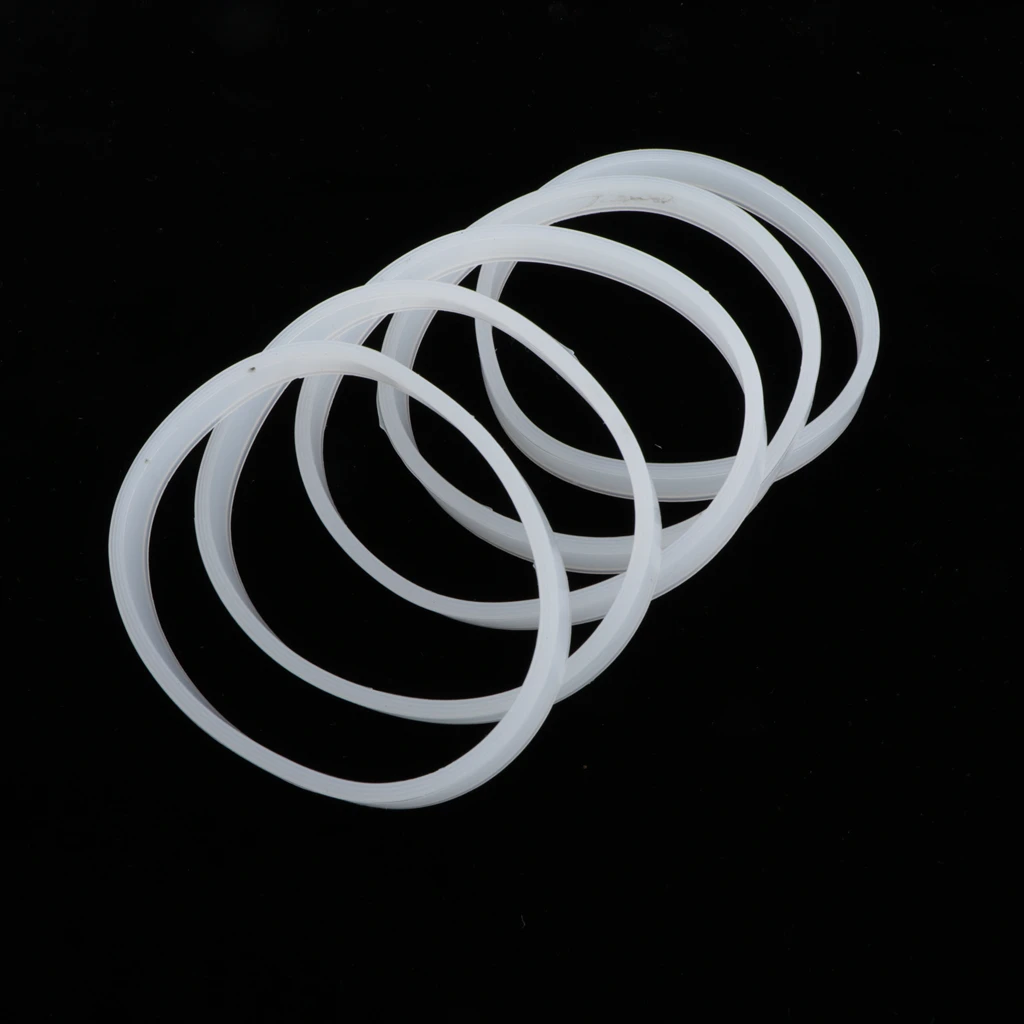 

5pcs White Gaskets Rubber Sealing Replacement Fits For Nutri Blenders