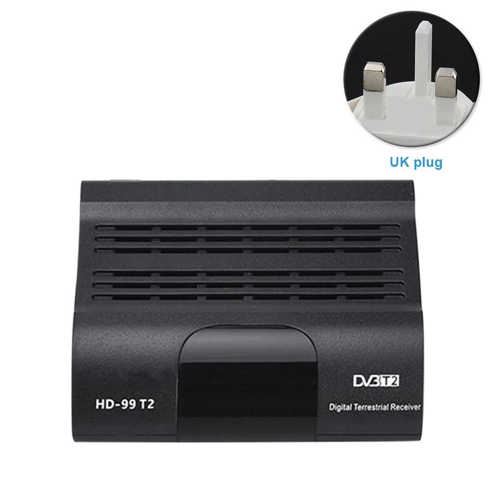

DVB-T2 HD 1080P Easy Use TV Digital Decoder Home Black With Remote Controller Smart Set Top Box USB Accessories