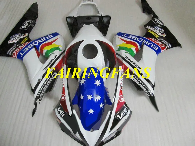 Комплект обтекателей под давлением для HONDA CBR1000RR 06 07 CBR 1000 RR 100RR 2006 2007 красочные