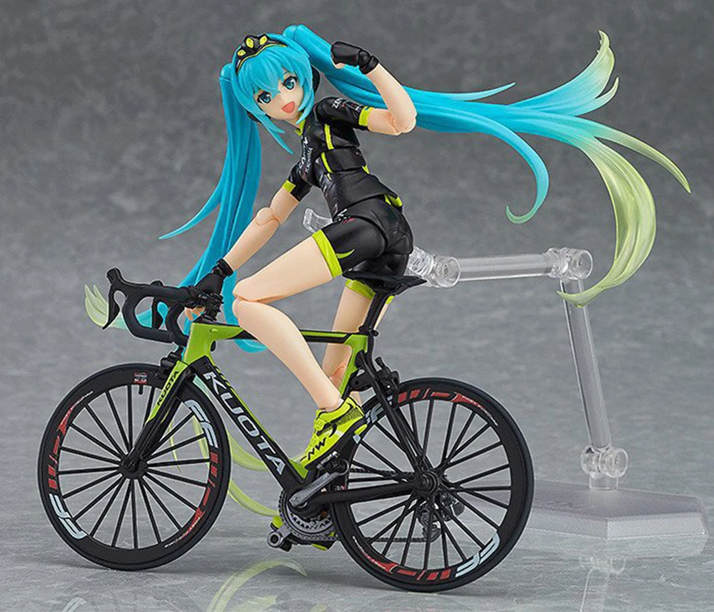 14 см Miku гоночный велосипед 2015 TeamUKYO поддержка Ver. Подвижная экшн-фигурка из ПВХ